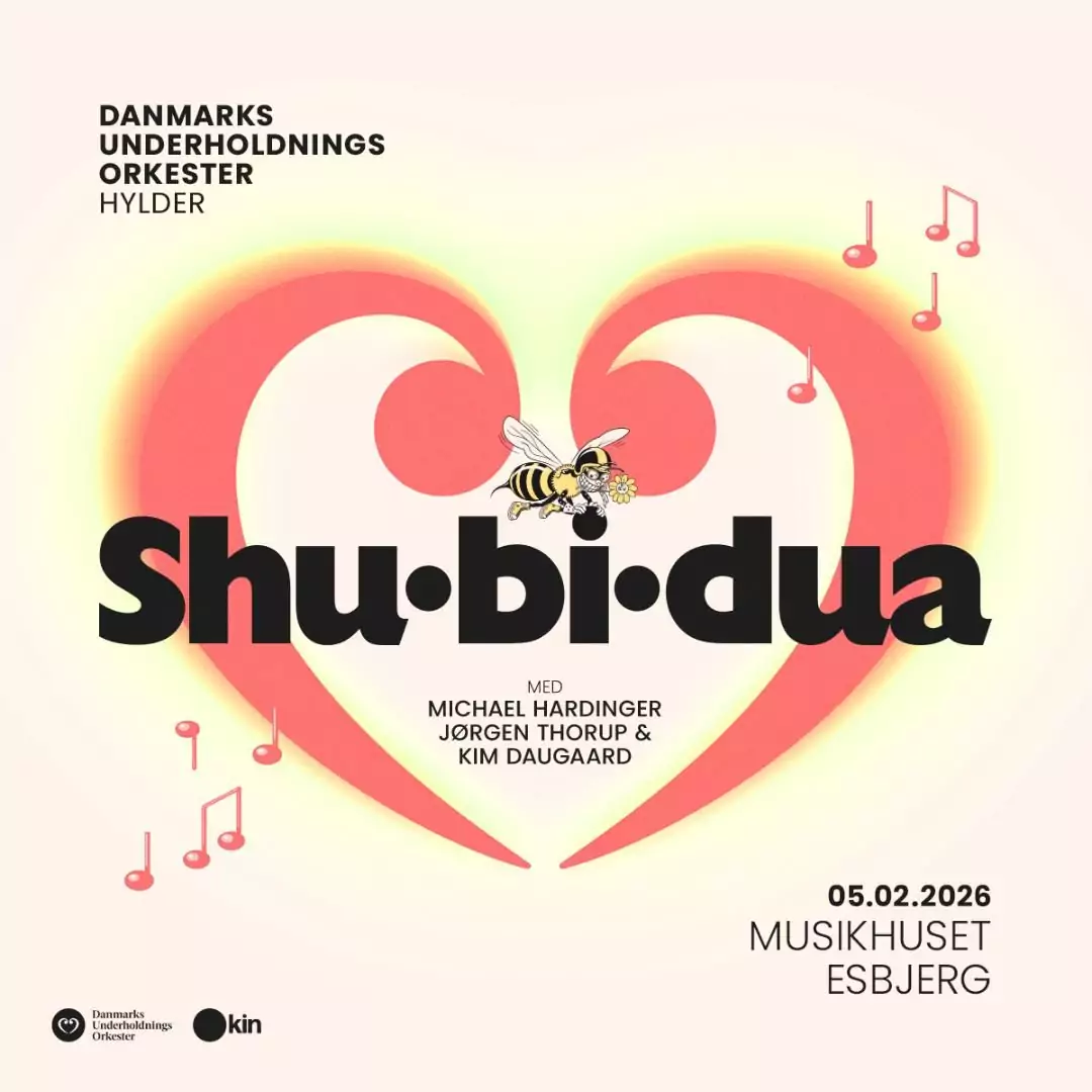 Danmarks Underholdningsorkester hylder Shu-bi-dua