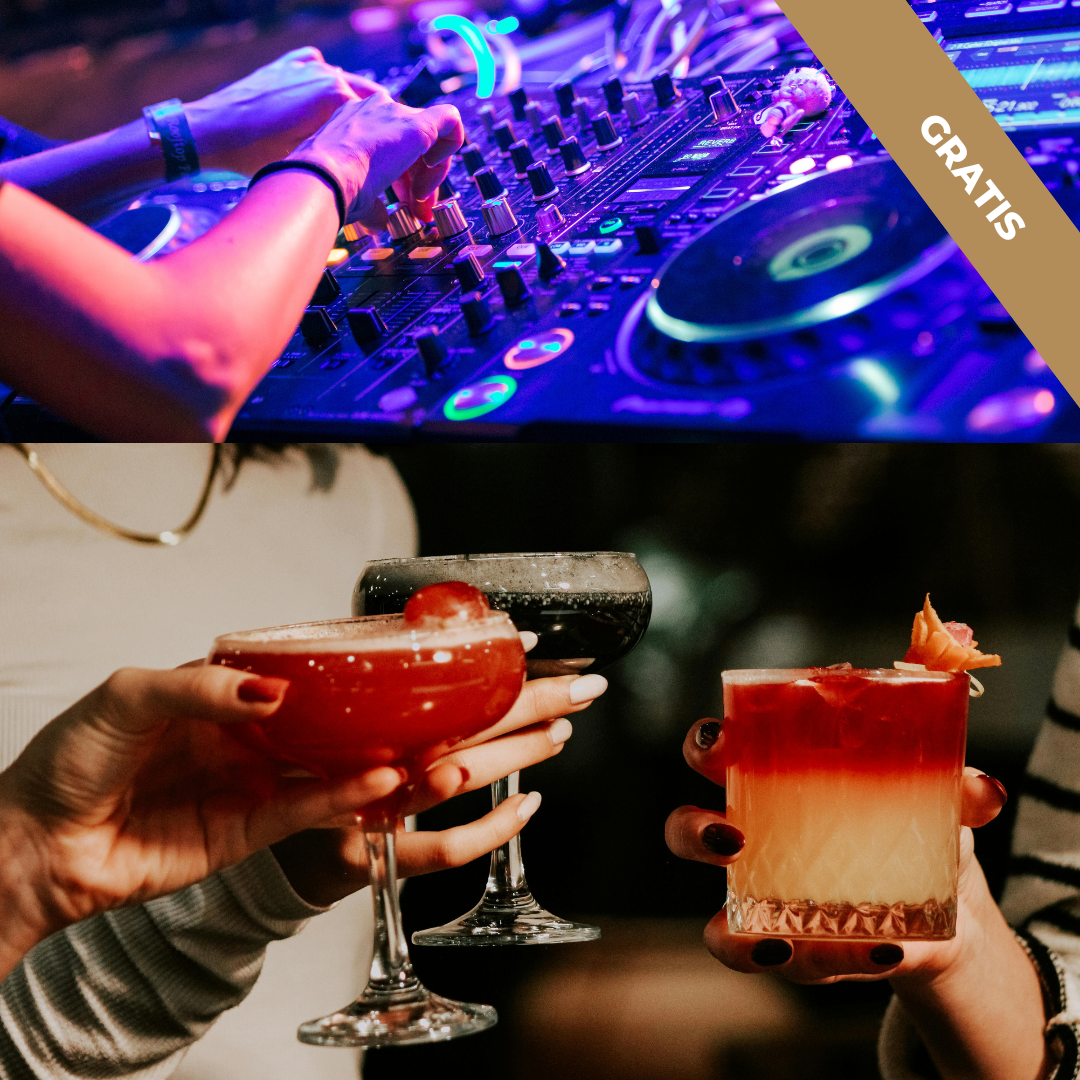 Gratis lounge med DJ og drinks
